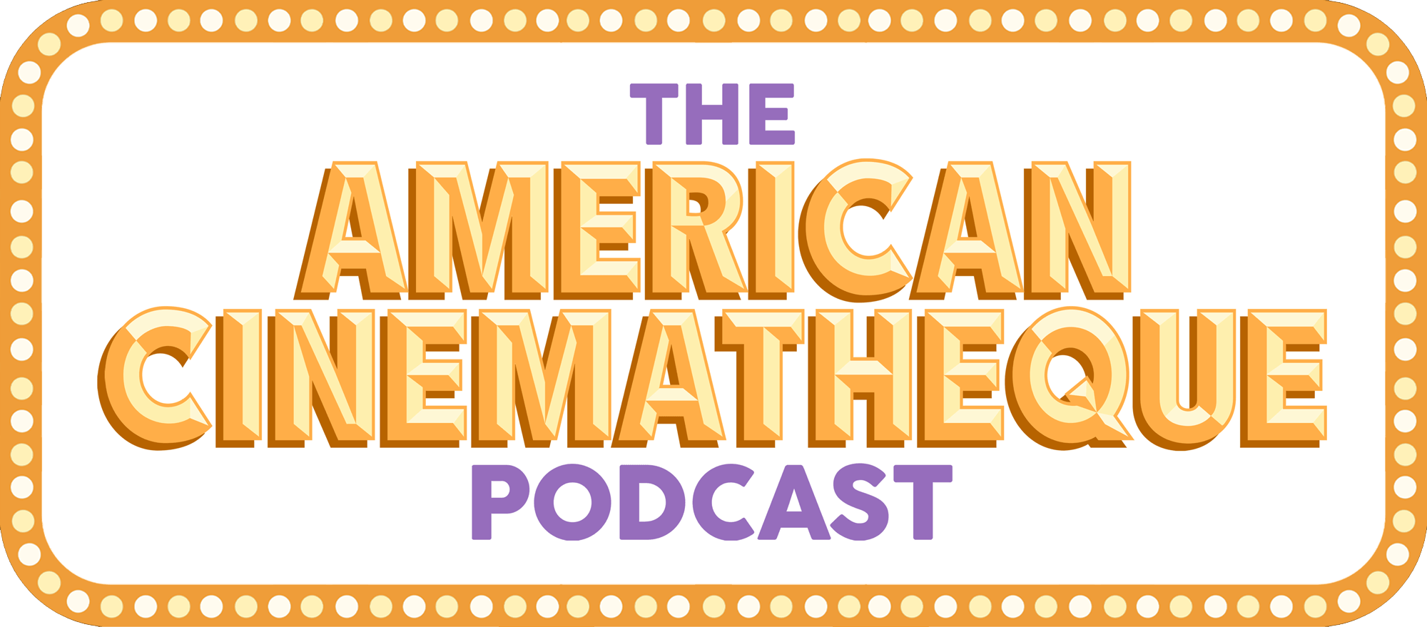 The American Cinematheque Podcast Logo